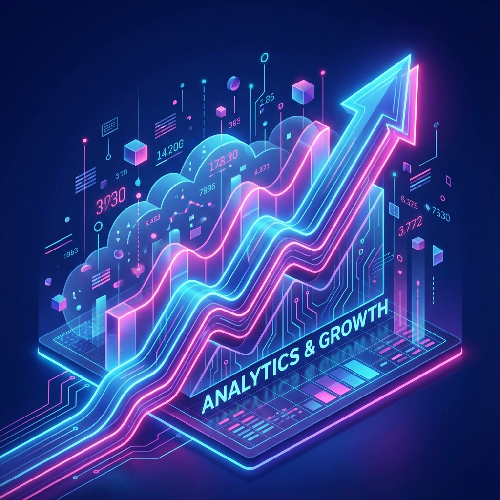 Analytics Dashboard Illustration
